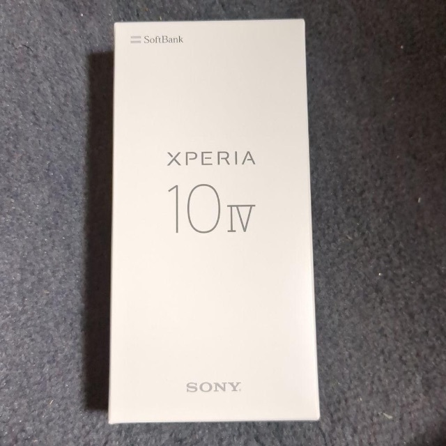 スマートフォン/携帯電話【新品・未使用】SONY Xperia 10 IV ブラック SoftBank