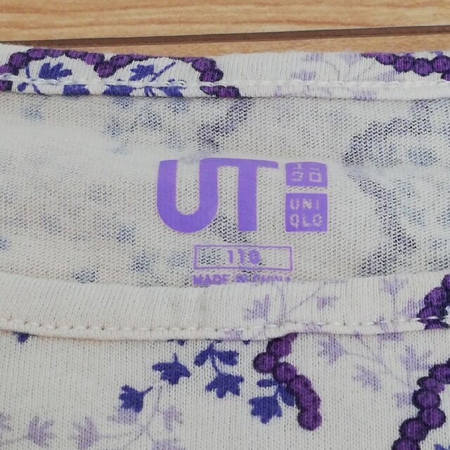 UNIQLO(ユニクロ)の110 UNIQL × ANNA SUI キッズ/ベビー/マタニティのキッズ服女の子用(90cm~)(Tシャツ/カットソー)の商品写真