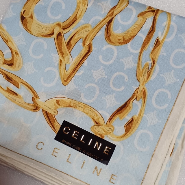 celine(セリーヌ)の値下げ📌セリーヌ☆大判ハンカチ レディースのファッション小物(ハンカチ)の商品写真