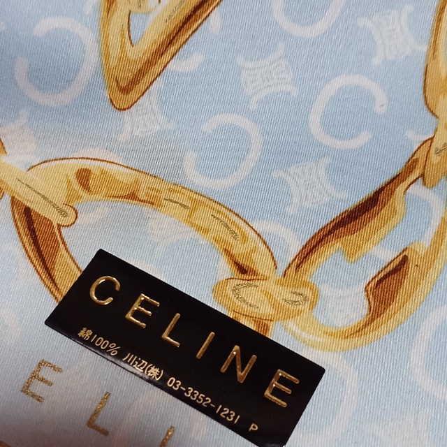 celine(セリーヌ)の値下げ📌セリーヌ☆大判ハンカチ レディースのファッション小物(ハンカチ)の商品写真