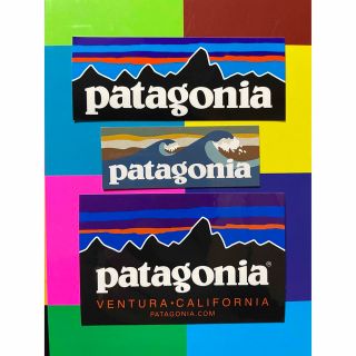 パタゴニア(patagonia)の★補強あり発送★新品未使用　パタゴニア　ステッカー3枚セット(その他)