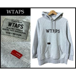 WTAPS　カレッジ刺繍ロゴ　スウェット　イーグル　M　ダブルタップス