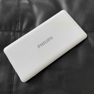 フィリップス(PHILIPS)のPHILIPS モバイルバッテリー ホワイト(バッテリー/充電器)