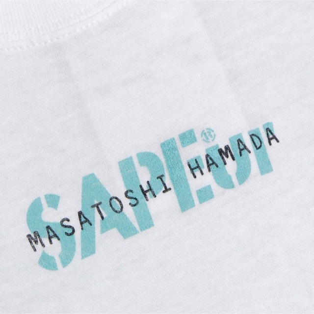 【原宿限定】サプール sapeur 浜田雅功 TEE XL White メンズのトップス(Tシャツ/カットソー(半袖/袖なし))の商品写真