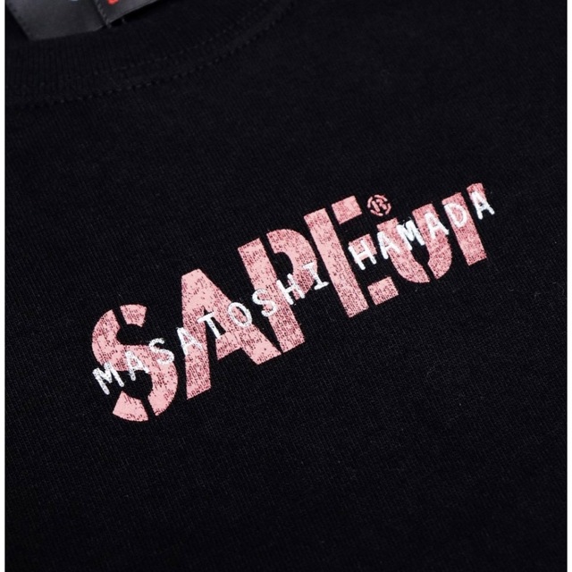 【原宿限定】サプール sapeur 浜田雅功 TEE XL Black