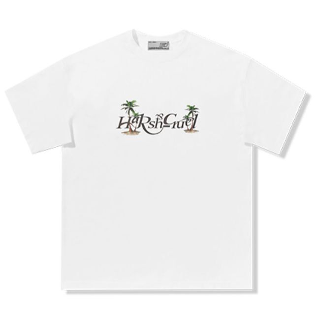 HARSH AND CRUEL 正規品 ユニセックス パームツリー Tシャツ L 8