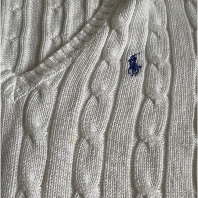 POLO RALPH LAUREN(ポロラルフローレン)のポロ　ラルフローレン　ブイネックセーター レディースのトップス(ニット/セーター)の商品写真