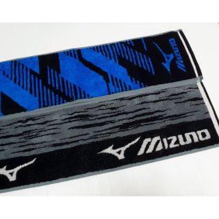 ミズノ(MIZUNO)の新品 スポーツタオル2枚セット ミズノ タオル マフラー(タオル/バス用品)