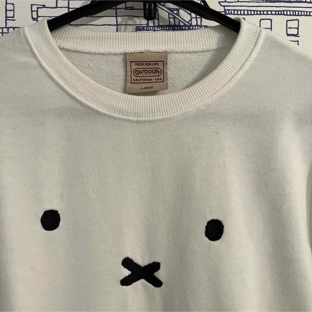 OUTDOOR(アウトドア)のOUTDOOR miffy セットアップ　ルームウェア レディースのトップス(トレーナー/スウェット)の商品写真