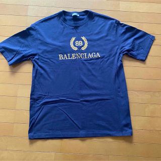 BALENCIAGA バレンシアガ Tシャツ・カットソー S 紺系