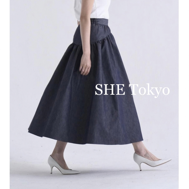 【新品】SHE Tokyo / Suzy denim  シートーキョー 34