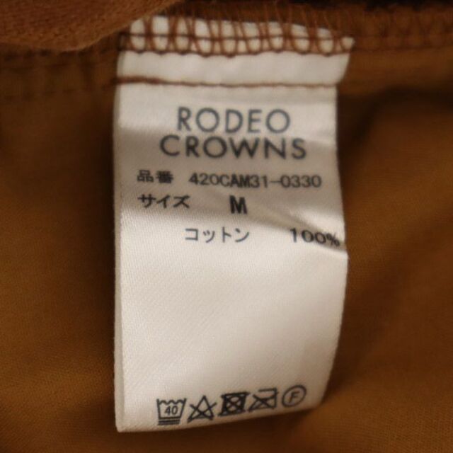 RODEO CROWNS - ロデオクラウンズ コーデュロイ ワイドパンツ M