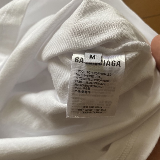 Balenciaga(バレンシアガ)のバレンシアガtシャツ Mサイズ　オーバーtシャツ 美品！ メンズのトップス(Tシャツ/カットソー(半袖/袖なし))の商品写真