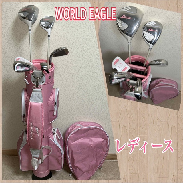 人気‼️【良品】レディース ゴルフクラブセット☆キャディバッグ付の