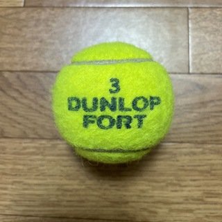 ダンロップ(DUNLOP)のダンロップテニスボール　1個    送料無料　３番(ボール)
