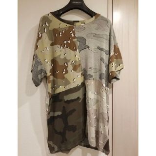 マルタンマルジェラ(Maison Martin Margiela)の【si0317様専用】MM6カモフラ柄　ユニセックスTシャツ(Tシャツ(半袖/袖なし))