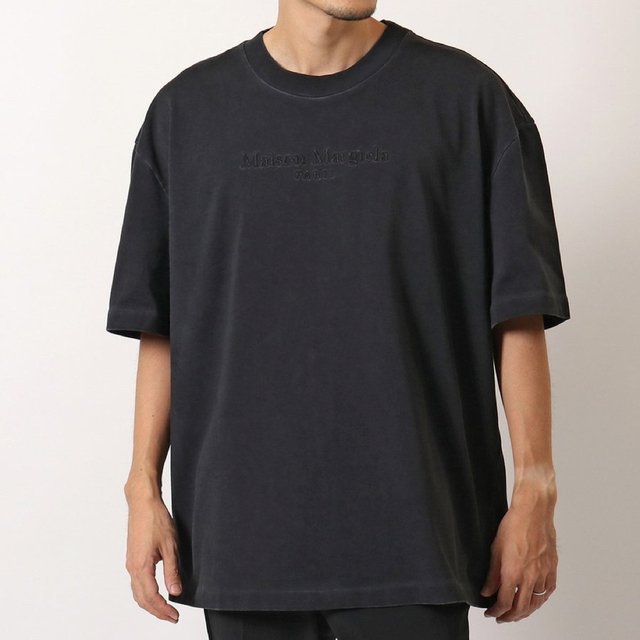 Maison Margiela garment dye LOGO Tee