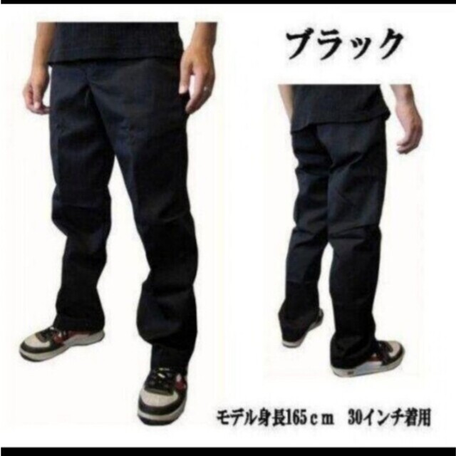 Dickies(ディッキーズ)の新品 28x30 BK スリムフィット ワークパンツ ディッキーズ ブラック メンズのパンツ(ワークパンツ/カーゴパンツ)の商品写真