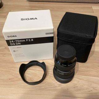 シグマ(SIGMA)の【美品】24-70mm F2.8 DGDN Lマウント(レンズ(ズーム))