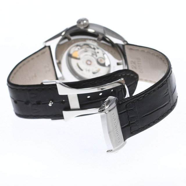 Hamilton(ハミルトン)のハミルトン HAMILTON H327050 ジャズマスター ビューマチック オープンハート 自動巻き メンズ 箱・保証書付き_749549 メンズの時計(腕時計(アナログ))の商品写真
