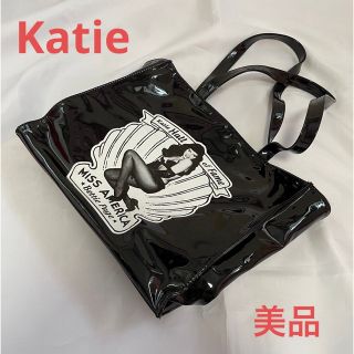 ケイティー(Katie)のKatie ケイティ　エナメルトートバッグ　美品(トートバッグ)