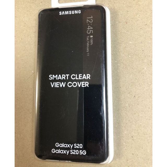 SAMSUNG(サムスン)の【訳・未開封】Galaxy S20 Smart Clear View カバー純正 スマホ/家電/カメラのスマホアクセサリー(Androidケース)の商品写真