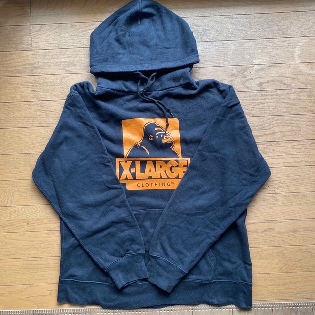 XLARGE - メンズ パーカー XLARGE ロゴ Mサイズの通販 by y's shop