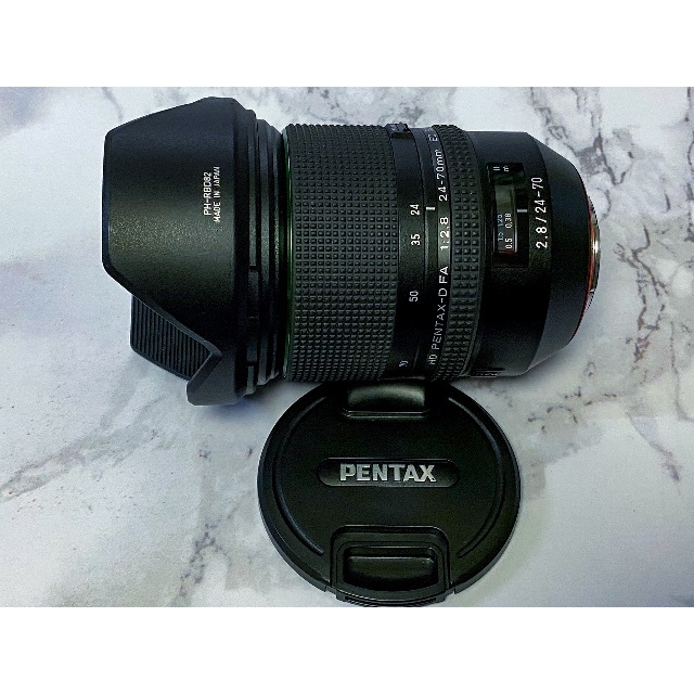 PENTAX HD D FA 24-70mmF2.8ED SDM WR 中古 スマホ/家電/カメラのカメラ(レンズ(ズーム))の商品写真