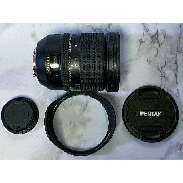 PENTAX HD D FA 24-70mmF2.8ED SDM WR 中古 スマホ/家電/カメラのカメラ(レンズ(ズーム))の商品写真