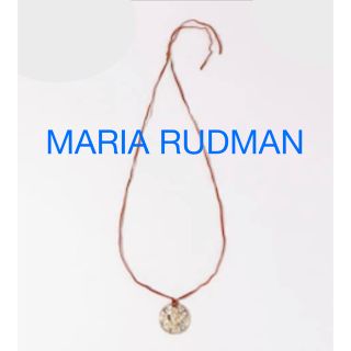 MARIA RUDMAN（マリアルドマン）シルバーモニュメントロングネックレス(ネックレス)