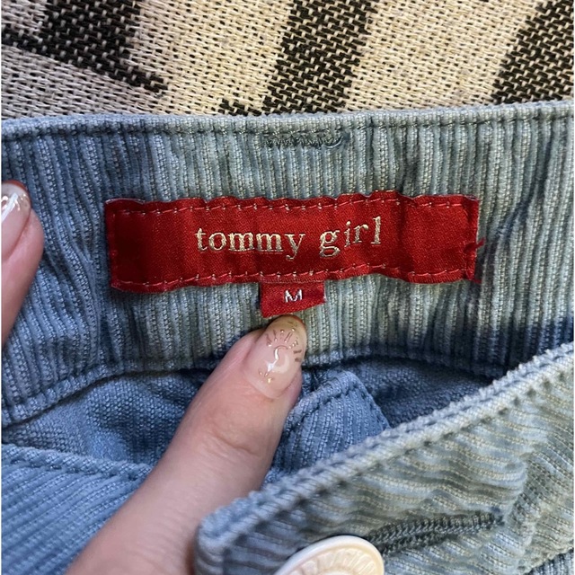 tommy girl(トミーガール)のTOMMY GIRL ショートパンツ ブルー レディースのパンツ(ショートパンツ)の商品写真