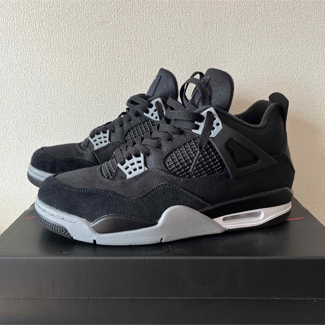 NIKE AIR JORDAN 4 RETRO Light Steel 27cm