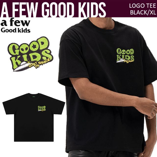 A FEW GOOD KIDS 正規品 ユニセックス ロゴ 刺繍 Tシャツ XL