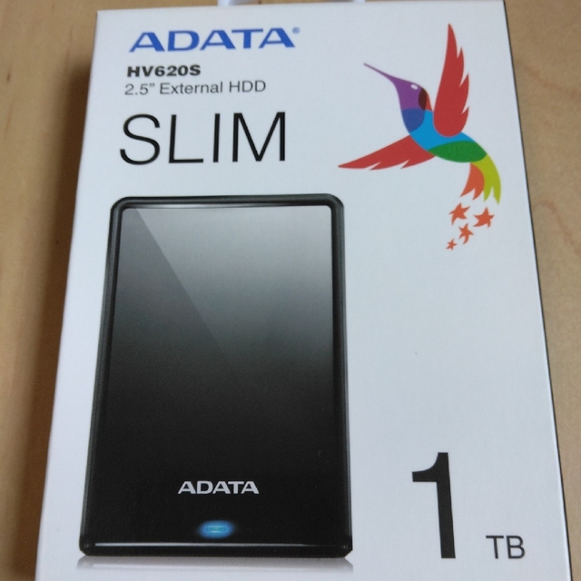 外付けハードディスク　1TB  ADATA エンタメ/ホビーのエンタメ その他(その他)の商品写真