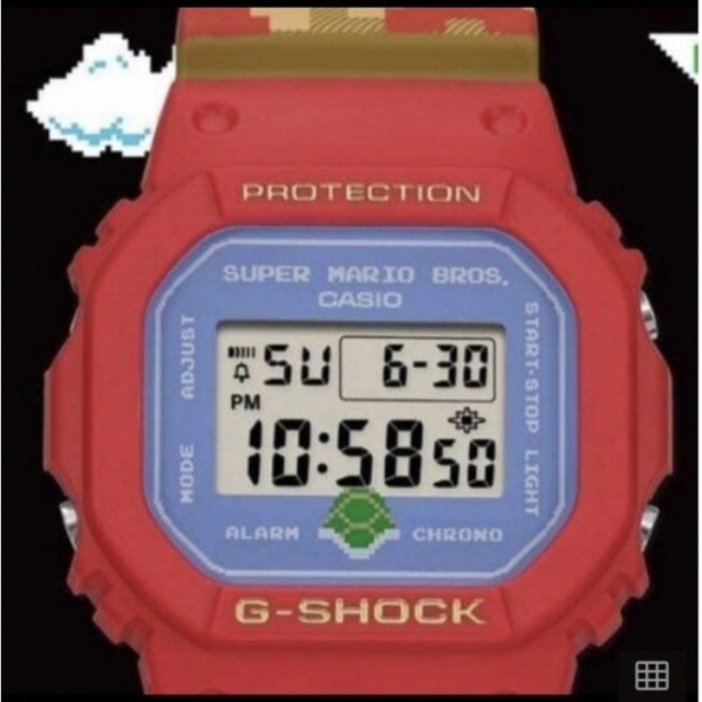 スーパーマリオG-SHOCK DW-5600SMB-4JR カシオ　新品未開封品