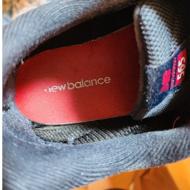 New Balance(ニューバランス)のニューバランス565　24.5㌢　ネイビー×レッド レディースの靴/シューズ(スニーカー)の商品写真