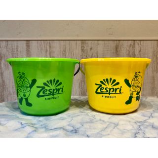 Zespri ゼスプリ　バケツ　キウイブラザーズ　2個セット(ノベルティグッズ)