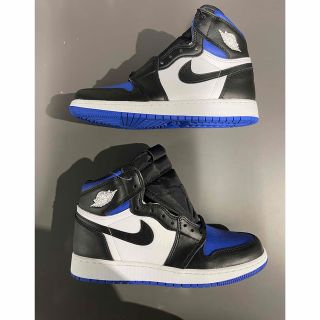 ナイキ(NIKE)のNIKE AIR JORDAN 1 HIGH GS "ROYAL TOE"(スニーカー)