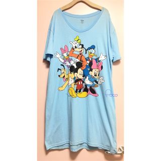 ディズニー(Disney)の【最終値下げ】ディズニー ビッグT  Tシャツ  ワンピース  Disney(Tシャツ(半袖/袖なし))