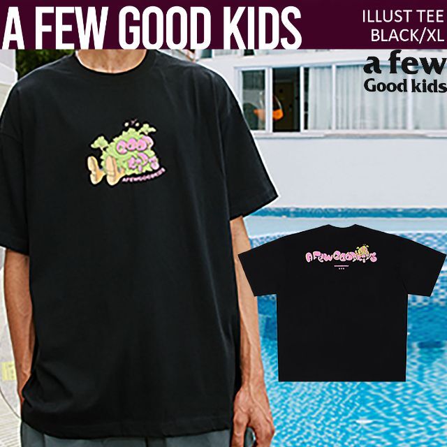 A FEW GOOD KIDS 正規品 ユニセックス プリント Tシャツ XLafgk_mikestore