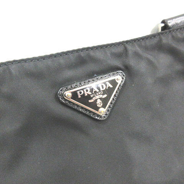 プラダ PRADA ナイロン ショルダーバック 鞄 黒 ブラック 2
