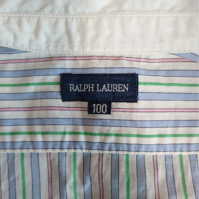 Ralph Lauren(ラルフローレン)のラルフローレン RALPH LUREN 100 半袖シャツ キッズ/ベビー/マタニティのキッズ服女の子用(90cm~)(ブラウス)の商品写真