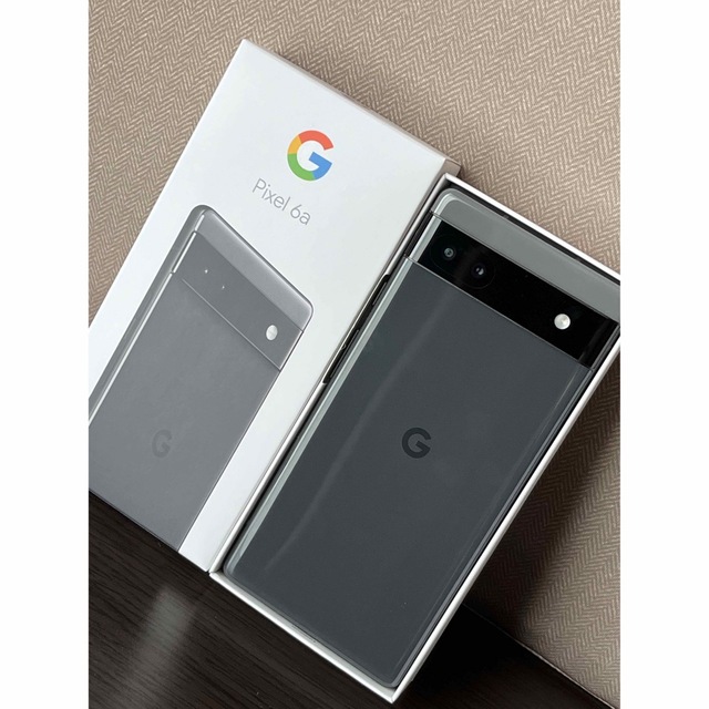 Google Pixel 6a Charcoal 128 GB SIMフリースマートフォン本体