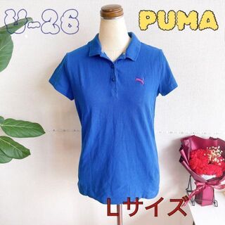 プーマ(PUMA)のPUMA ポロシャツ カジュアル ゴルフ スポーツ 普段使い Lサイズ おしゃれ(ポロシャツ)