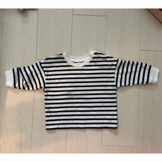 ユニクロ(UNIQLO)のBabyストライプTシャツ(Ｔシャツ)