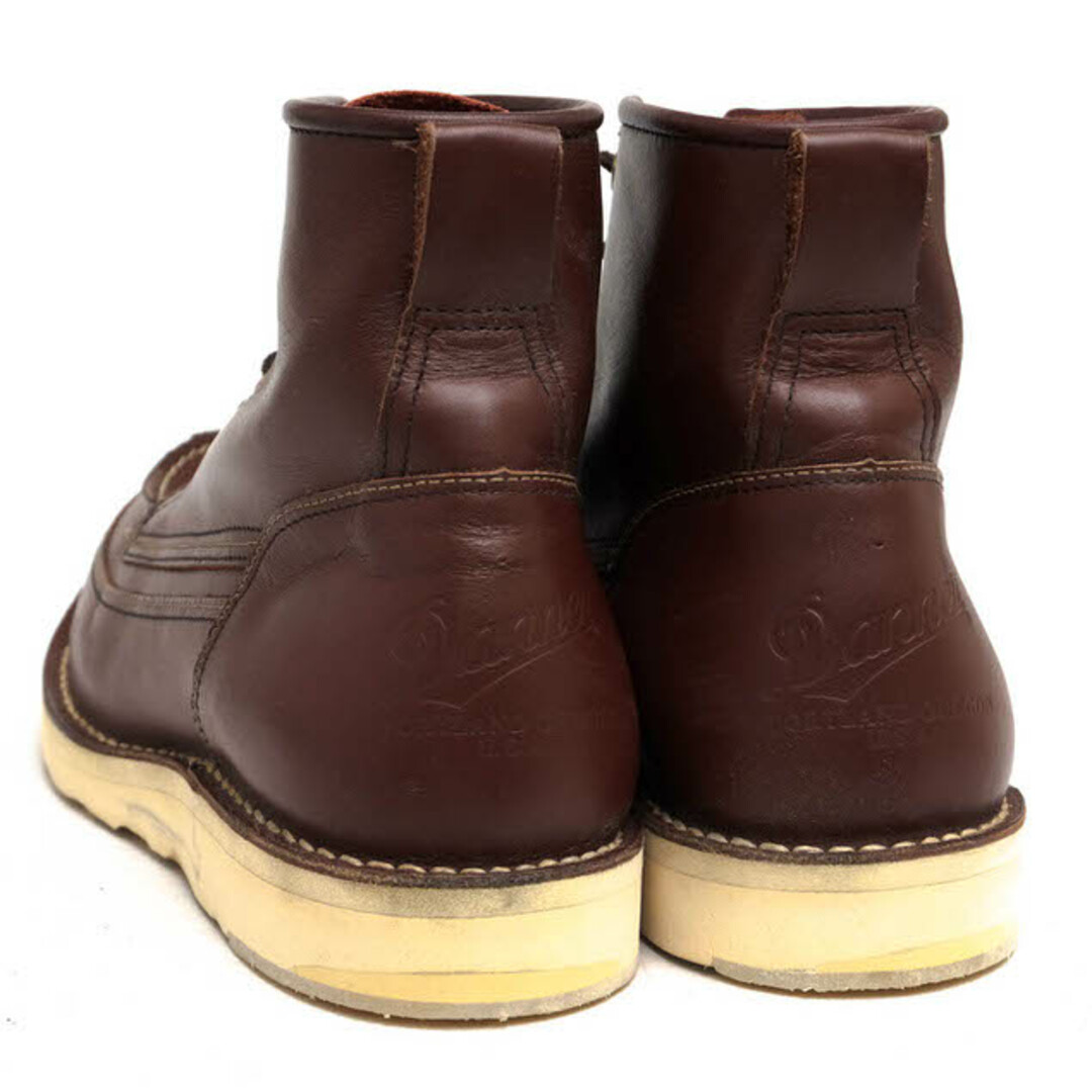 Danner(ダナー)のダナー／Danner ワークブーツ シューズ 靴 メンズ 男性 男性用レザー 革 本革 ダークブラウン 茶 ブラウン  D4121 CAMALLI 2 モックトゥ Vibramソール メンズの靴/シューズ(ブーツ)の商品写真