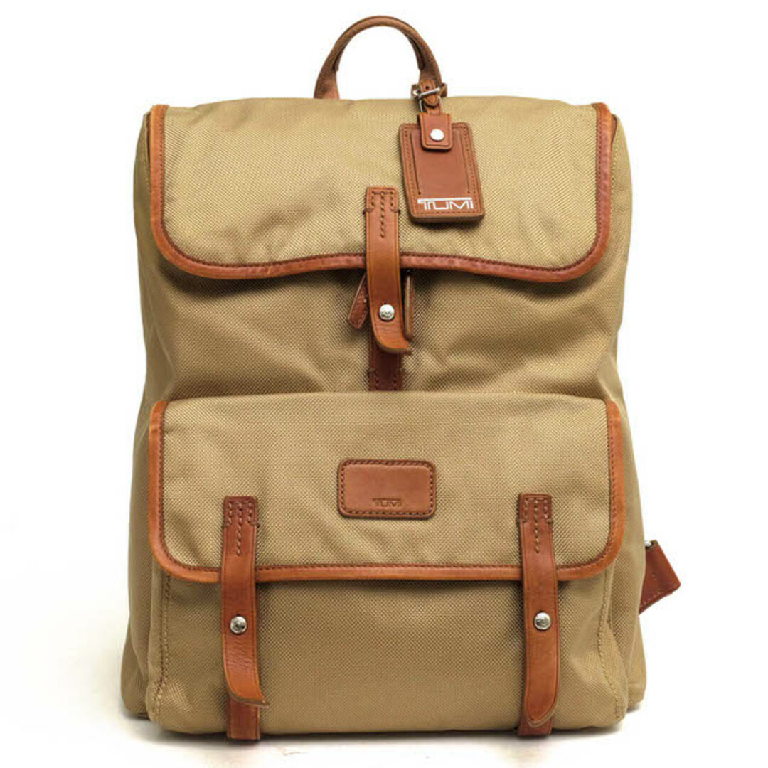 トゥミ／TUMI リュック バッグ バックパック メンズ 男性 男性用ナイロン レザー 革 本革 ベージュ  7882SAH Sundance Folsom Slim Backpack デイパック