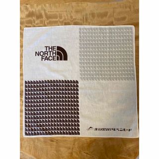 ザノースフェイス(THE NORTH FACE)のTHE NORTH FACE ハンカチ 立山黒部アルペンルートロゴ入 非売品？(ハンカチ/バンダナ)