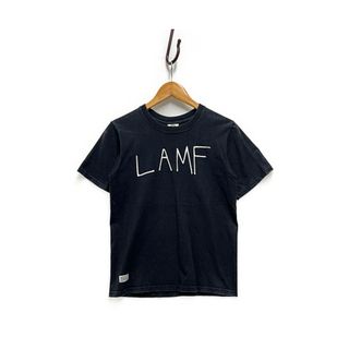 ダブルタップス(W)taps)のWTAPS ダブルタップス LAMF 刺繍 半袖Ｔシャツ ブラック サイズS 正規品 / B3455(Tシャツ/カットソー(半袖/袖なし))