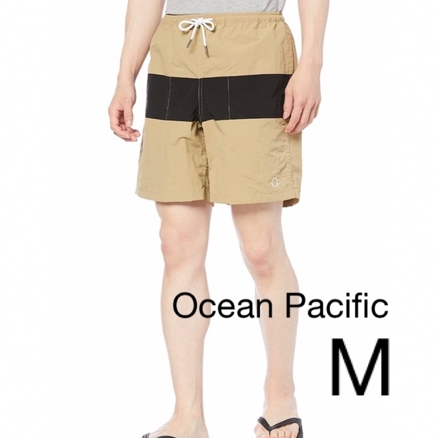 OCEAN PACIFIC - オーシャンパシフィック ベージュ Mサイズ メンズ サーフパンツ ショートパンツの通販 by ♪machy's shop|オーシャンパシフィックならラクマ